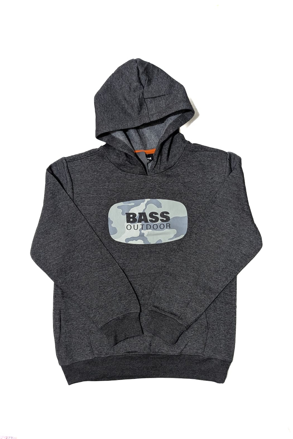 BASS Printed Hoodie Dark Grey