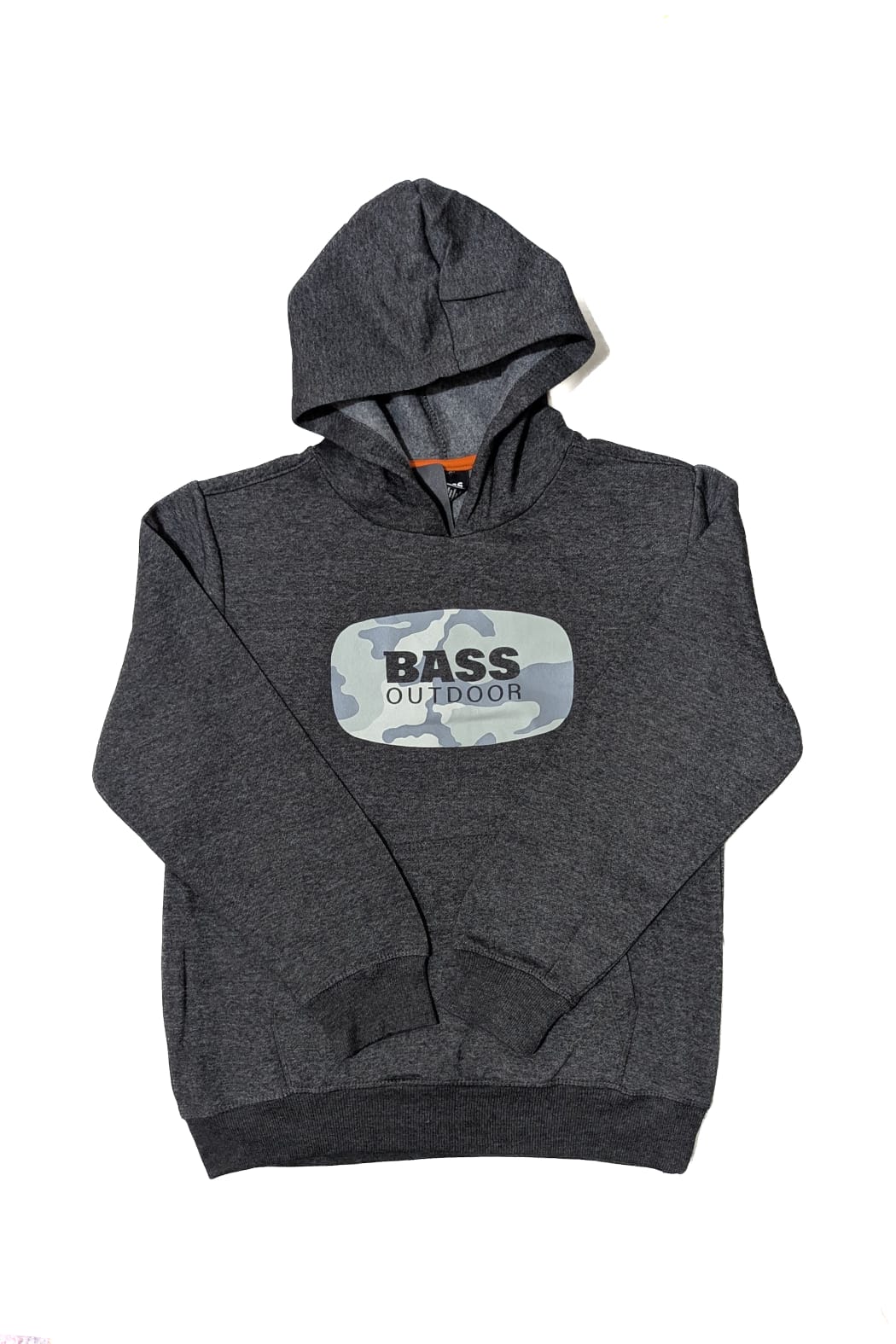 BASS Printed Hoodie Dark Grey