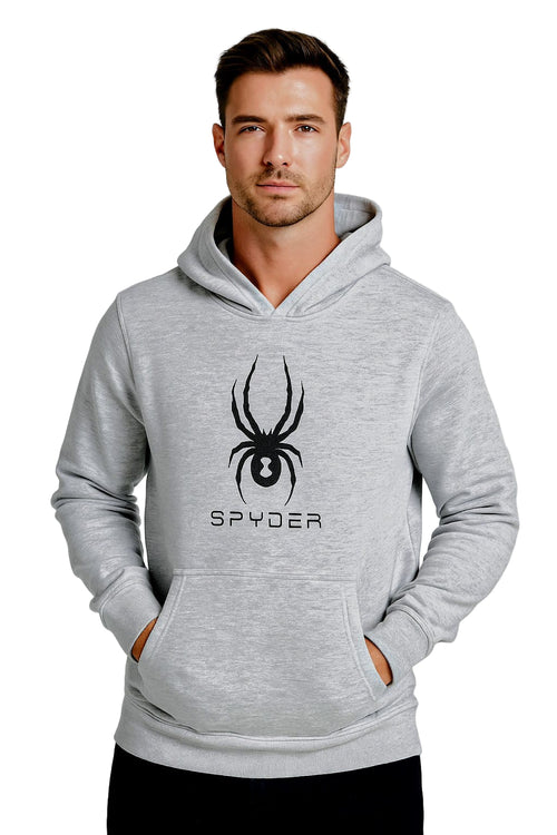SPYDER Printed Hoodie Heather Grey